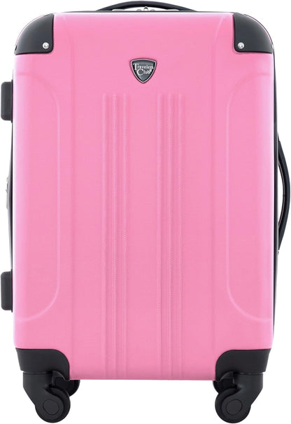 Chicago Hardside Expandable Spinner Luggage, Teal, 22" Carry-On
