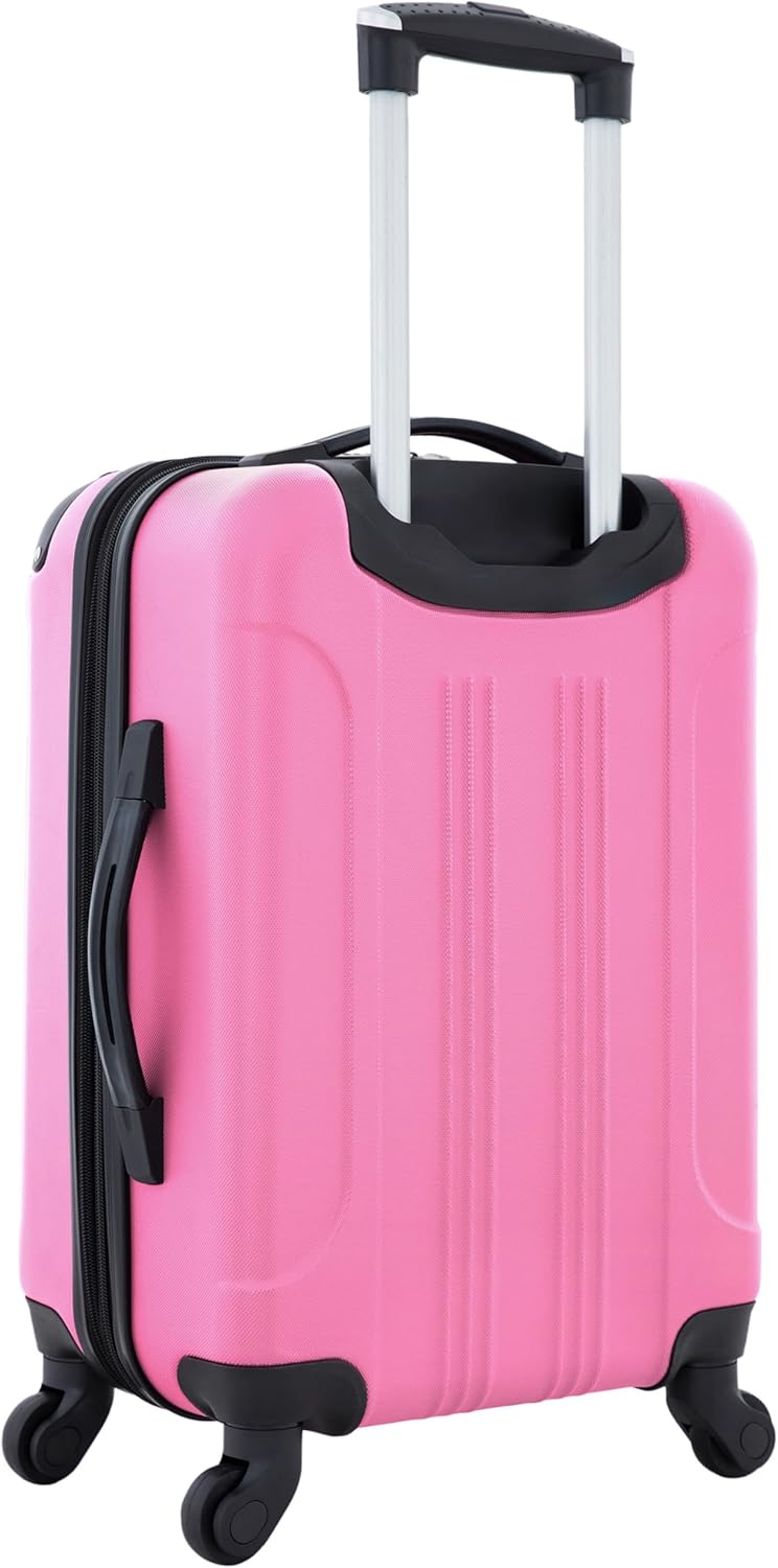 Chicago Hardside Expandable Spinner Luggage, Teal, 22" Carry-On