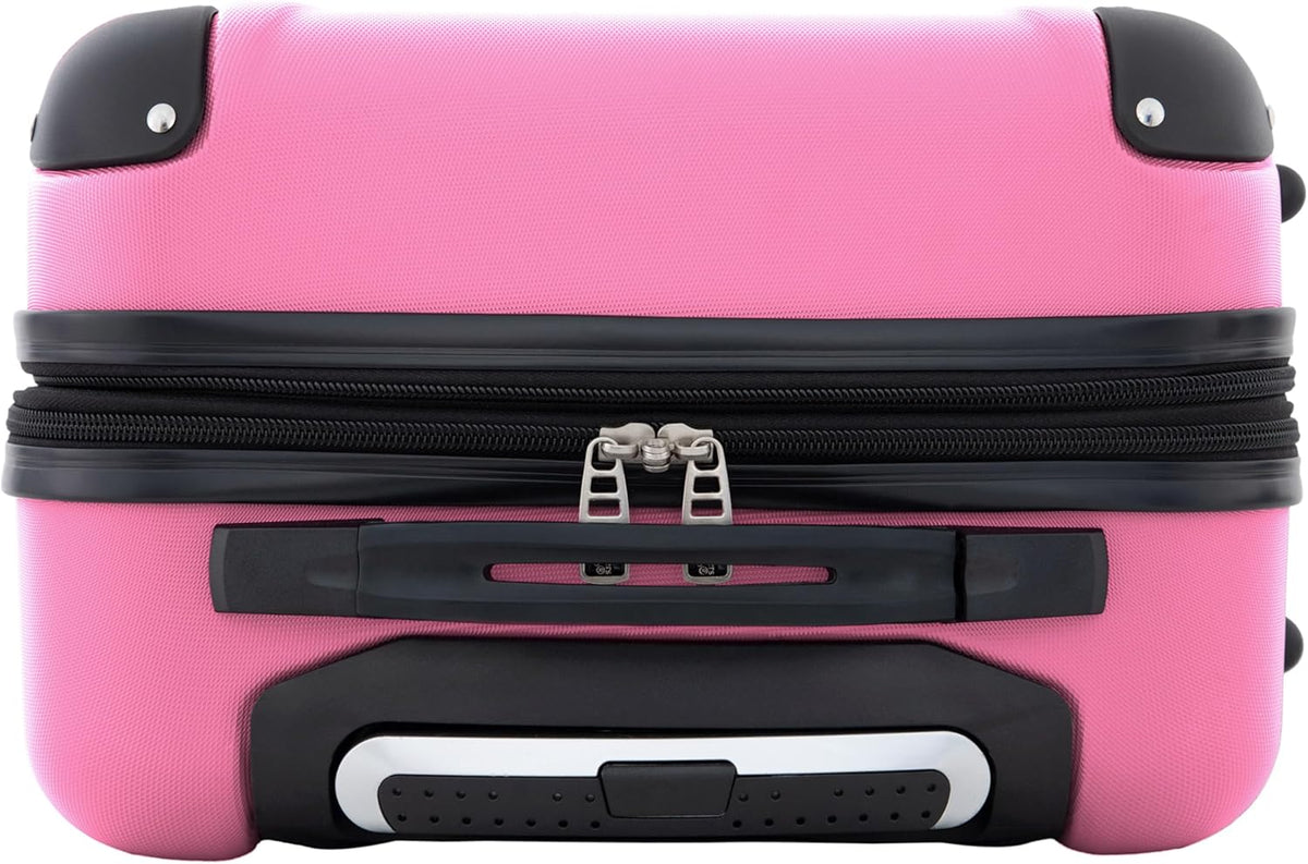 Chicago Hardside Expandable Spinner Luggage, Teal, 22" Carry-On