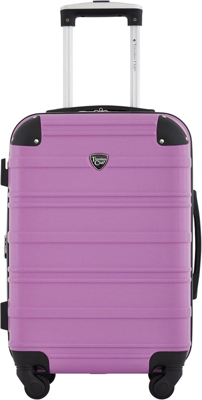 Chicago Hardside Expandable Spinner Luggage, Teal, 22" Carry-On