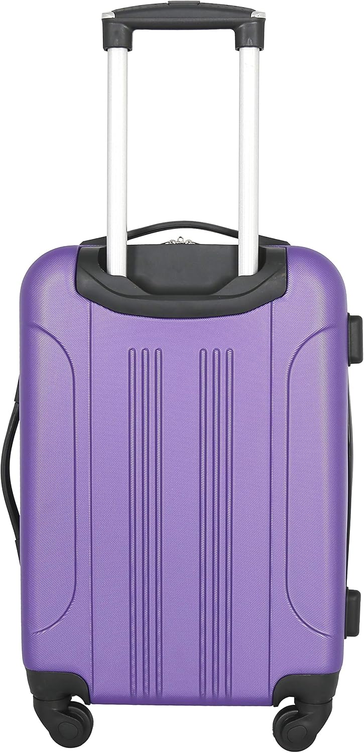 Chicago Hardside Expandable Spinner Luggage, Teal, 22" Carry-On
