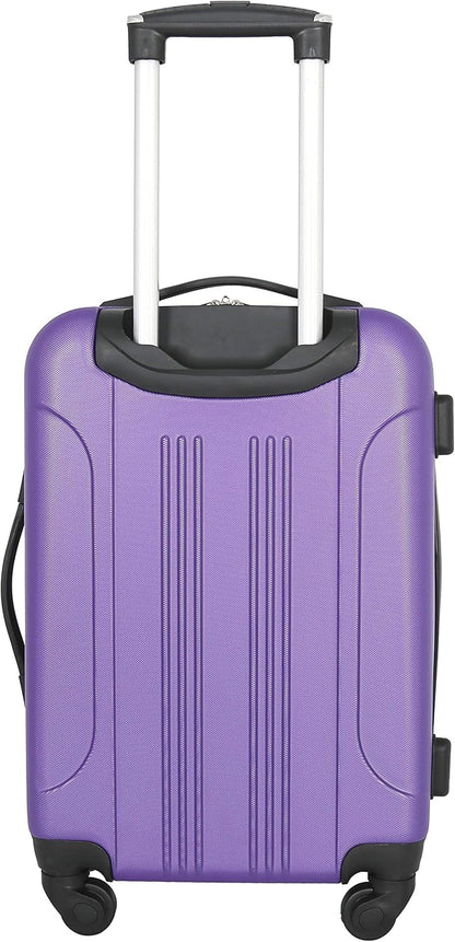 Chicago Hardside Expandable Spinner Luggage, Teal, 22" Carry-On