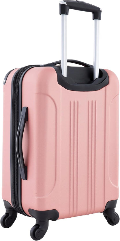 Chicago Hardside Expandable Spinner Luggage, Teal, 22" Carry-On