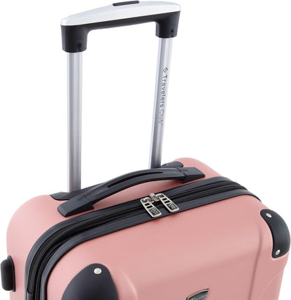 Chicago Hardside Expandable Spinner Luggage, Teal, 22" Carry-On