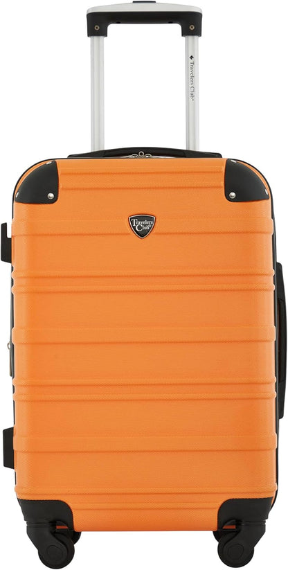 Chicago Hardside Expandable Spinner Luggage, Teal, 22" Carry-On