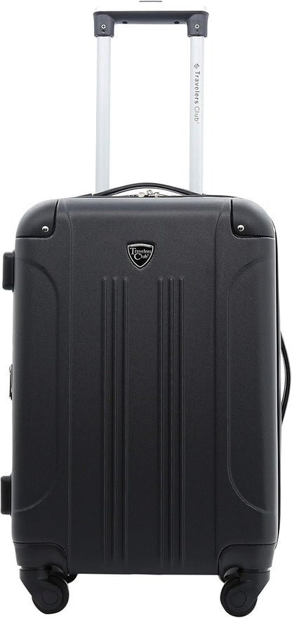Chicago Hardside Expandable Spinner Luggage, Teal, 22" Carry-On