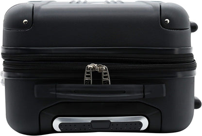 Chicago Hardside Expandable Spinner Luggage, Teal, 22" Carry-On