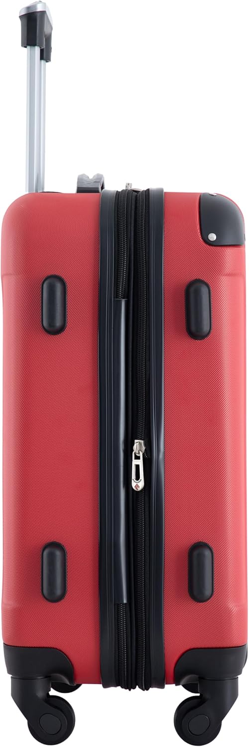 Chicago Hardside Expandable Spinner Luggage, Teal, 22" Carry-On