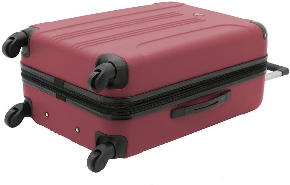 Chicago Hardside Expandable Spinner Luggage, Teal, 22" Carry-On