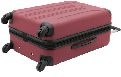 Chicago Hardside Expandable Spinner Luggage, Teal, 22" Carry-On
