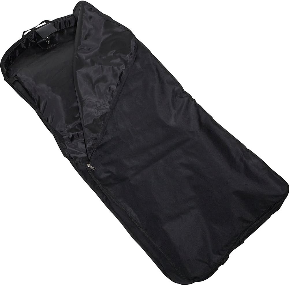 DELSEY PARIS Garment Bags Lightweight Hanging Travel Bag, Black, 52 Inch