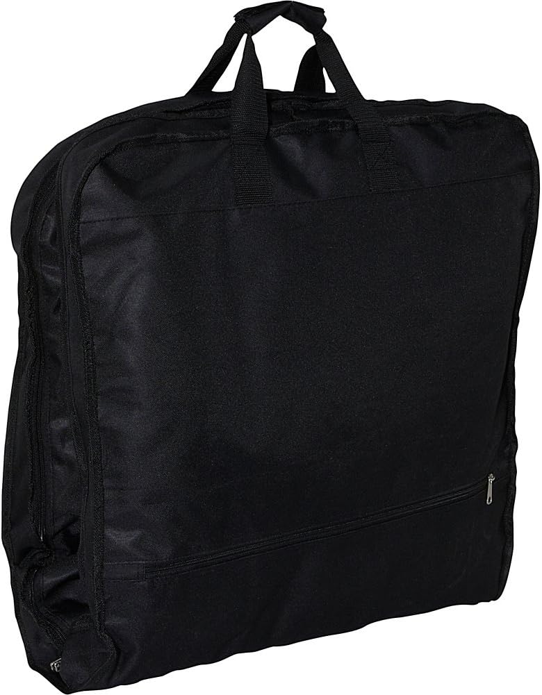 DELSEY PARIS Garment Bags Lightweight Hanging Travel Bag, Black, 52 Inch