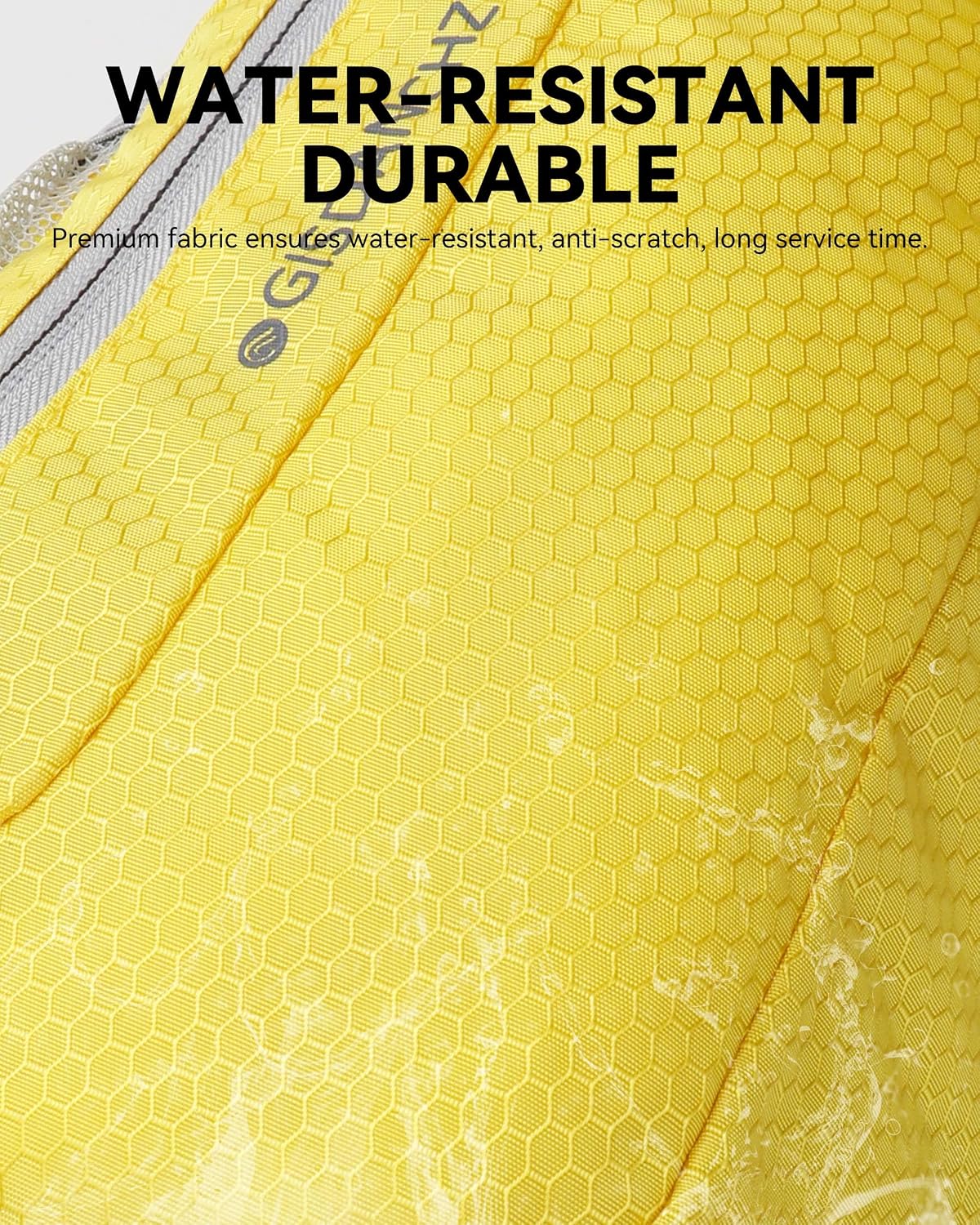 Unisex Honeycomb Jacquard Small Sling Bag Slim Sling Backpack Crossbody Chest Bag for Hiking Travel