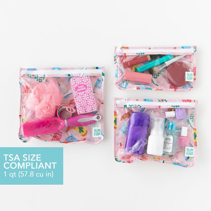 Disney Packing Cubes for Travel Bag, Organize Luggage with Compression Bags, Essential Traveling Accessories, Pack Carry On Suitcase for Clothes or Toiletries, Set of 2 Sizes, Winnie the Pooh