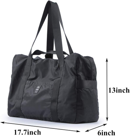 Foldable Travel Duffel Bag, Sports Duffels Gym Bag, Rainproof Nylon Totes, Sports Shoulder Handbag, Lightweight Duffle Bags For Women & Men, Outdoor Weekend Bag, P.Travel Series