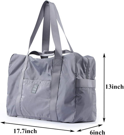 Foldable Travel Duffel Bag, Sports Duffels Gym Bag, Rainproof Nylon Totes, Sports Shoulder Handbag, Lightweight Duffle Bags For Women & Men, Outdoor Weekend Bag, P.Travel Series