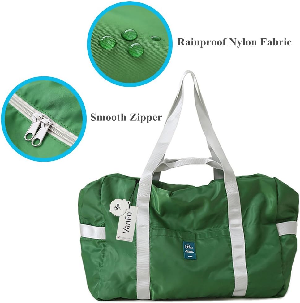 Foldable Travel Duffel Bag, Sports Duffels Gym Bag, Rainproof Nylon Totes, Sports Shoulder Handbag, Lightweight Duffle Bags For Women & Men, Outdoor Weekend Bag, P.Travel Series