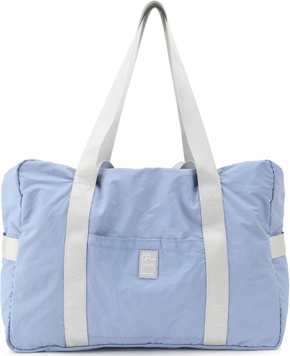 Foldable Travel Duffel Bag, Sports Duffels Gym Bag, Rainproof Nylon Totes, Sports Shoulder Handbag, Lightweight Duffle Bags For Women & Men, Outdoor Weekend Bag, P.Travel Series
