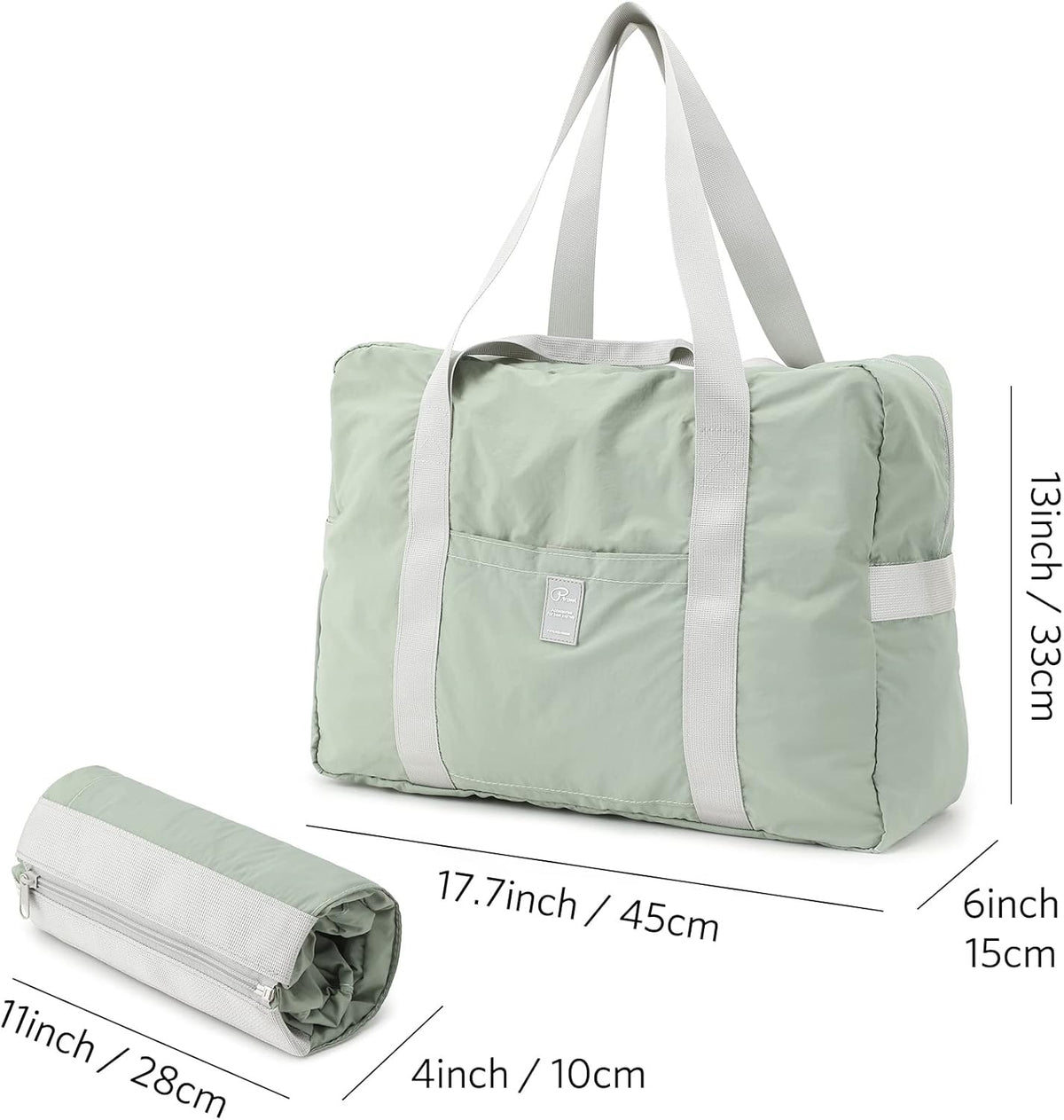 Foldable Travel Duffel Bag, Sports Duffels Gym Bag, Rainproof Nylon Totes, Sports Shoulder Handbag, Lightweight Duffle Bags For Women & Men, Outdoor Weekend Bag, P.Travel Series