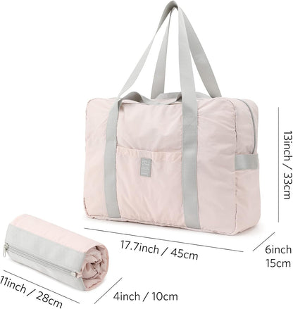 Foldable Travel Duffel Bag, Sports Duffels Gym Bag, Rainproof Nylon Totes, Sports Shoulder Handbag, Lightweight Duffle Bags For Women & Men, Outdoor Weekend Bag, P.Travel Series