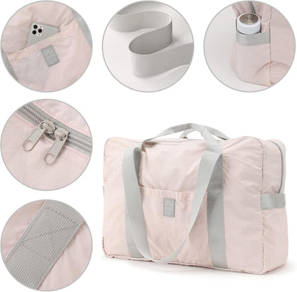 Foldable Travel Duffel Bag, Sports Duffels Gym Bag, Rainproof Nylon Totes, Sports Shoulder Handbag, Lightweight Duffle Bags For Women & Men, Outdoor Weekend Bag, P.Travel Series