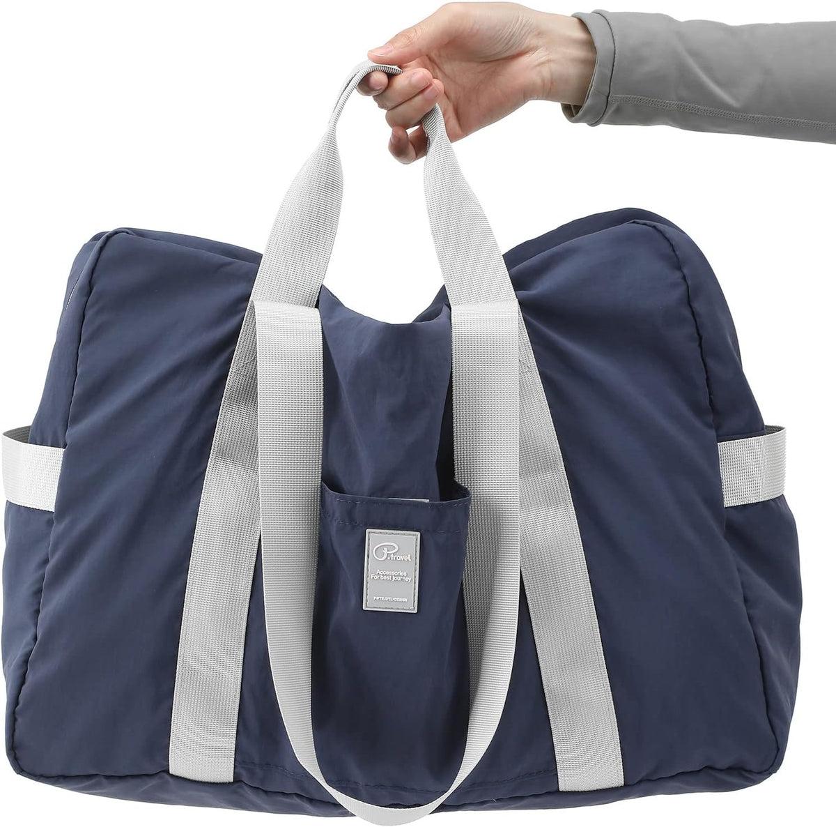 Foldable Travel Duffel Bag, Sports Duffels Gym Bag, Rainproof Nylon Totes, Sports Shoulder Handbag, Lightweight Duffle Bags For Women & Men, Outdoor Weekend Bag, P.Travel Series