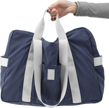 Foldable Travel Duffel Bag, Sports Duffels Gym Bag, Rainproof Nylon Totes, Sports Shoulder Handbag, Lightweight Duffle Bags For Women & Men, Outdoor Weekend Bag, P.Travel Series