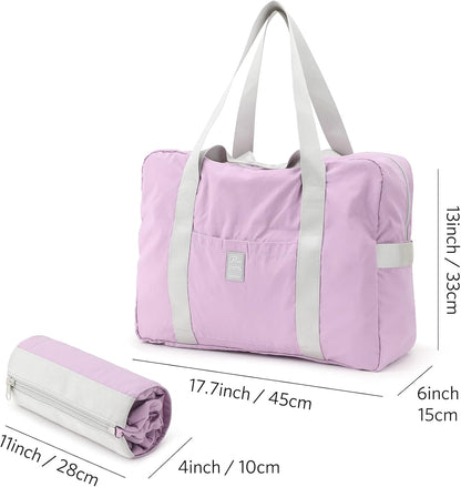 Foldable Travel Duffel Bag, Sports Duffels Gym Bag, Rainproof Nylon Totes, Sports Shoulder Handbag, Lightweight Duffle Bags For Women & Men, Outdoor Weekend Bag, P.Travel Series
