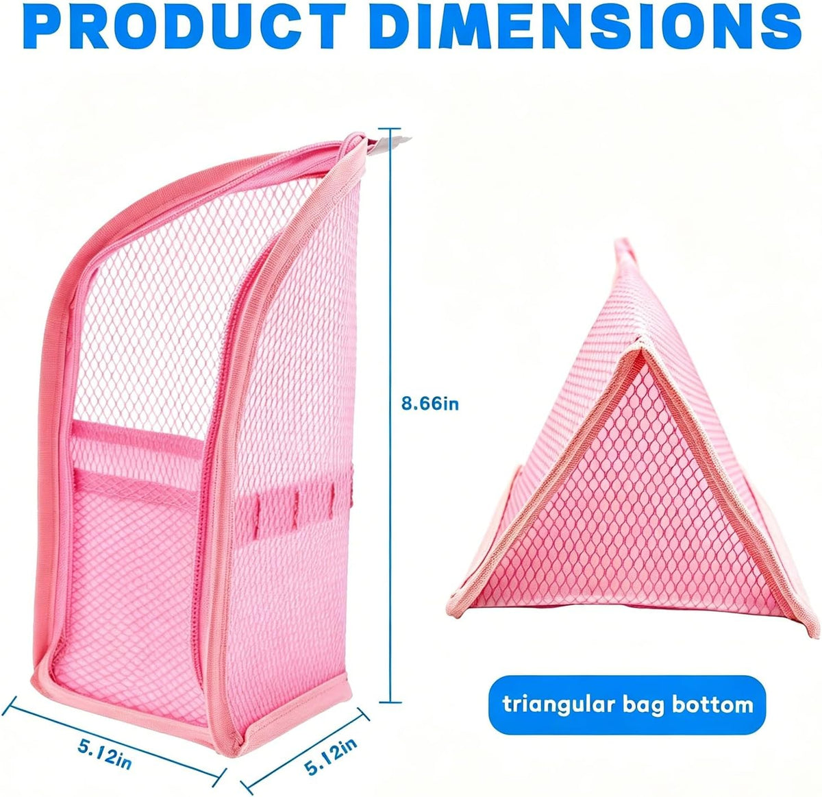 2Pcs Standing Toiletry Bag, Upright Waterproof Travel Toiletry Bag, Translucent Portable Foldable Makeup Cosmetic Bag, Leakproof Travel Organizer Pouch for Bathroom, Gym, Business Trip,Family Travel