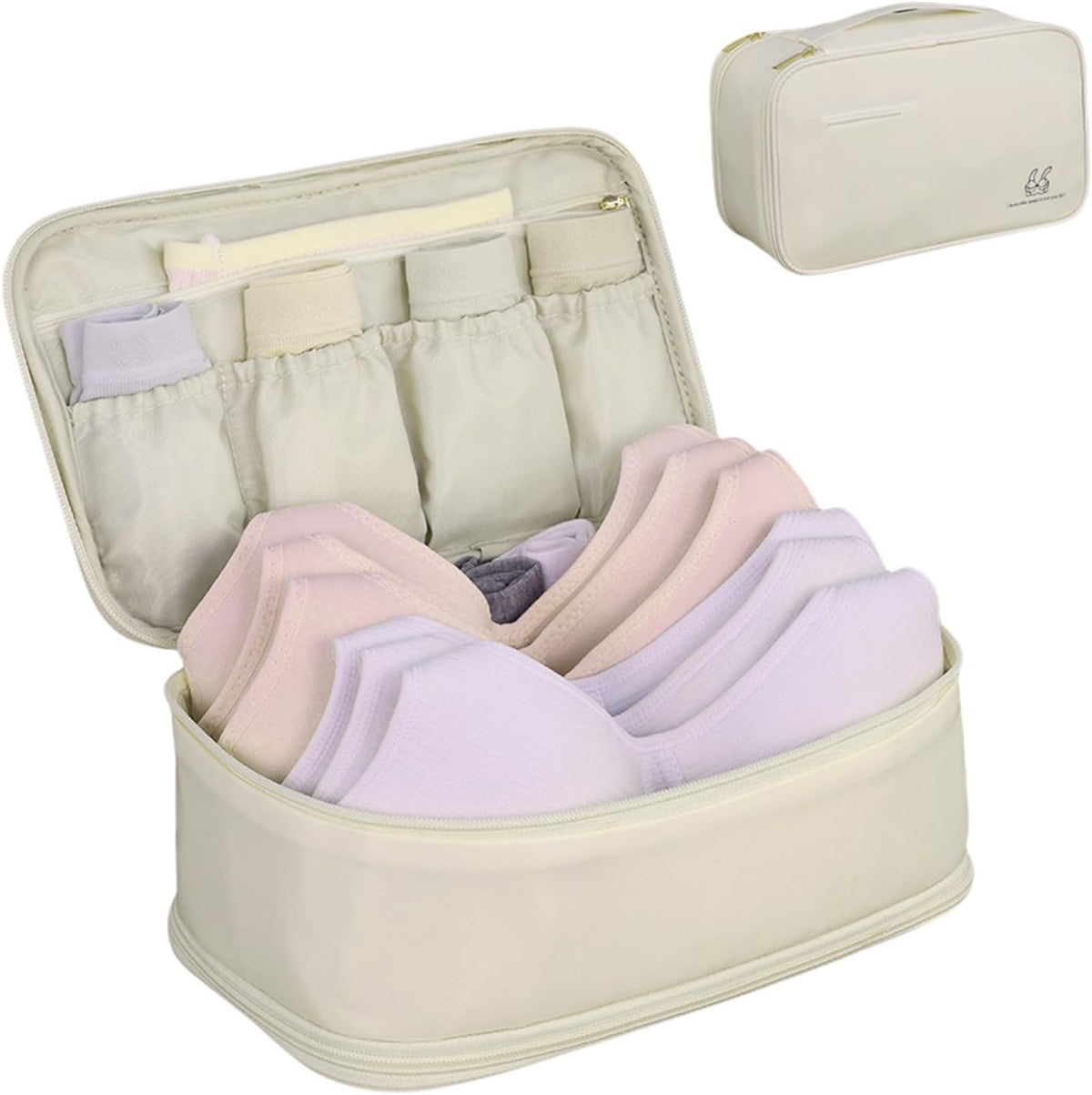 Travel Multi-function Underwear Organize Storage Bag Portable Bra Socks Lingerie Accessories Pack Cube Toiletry Bag