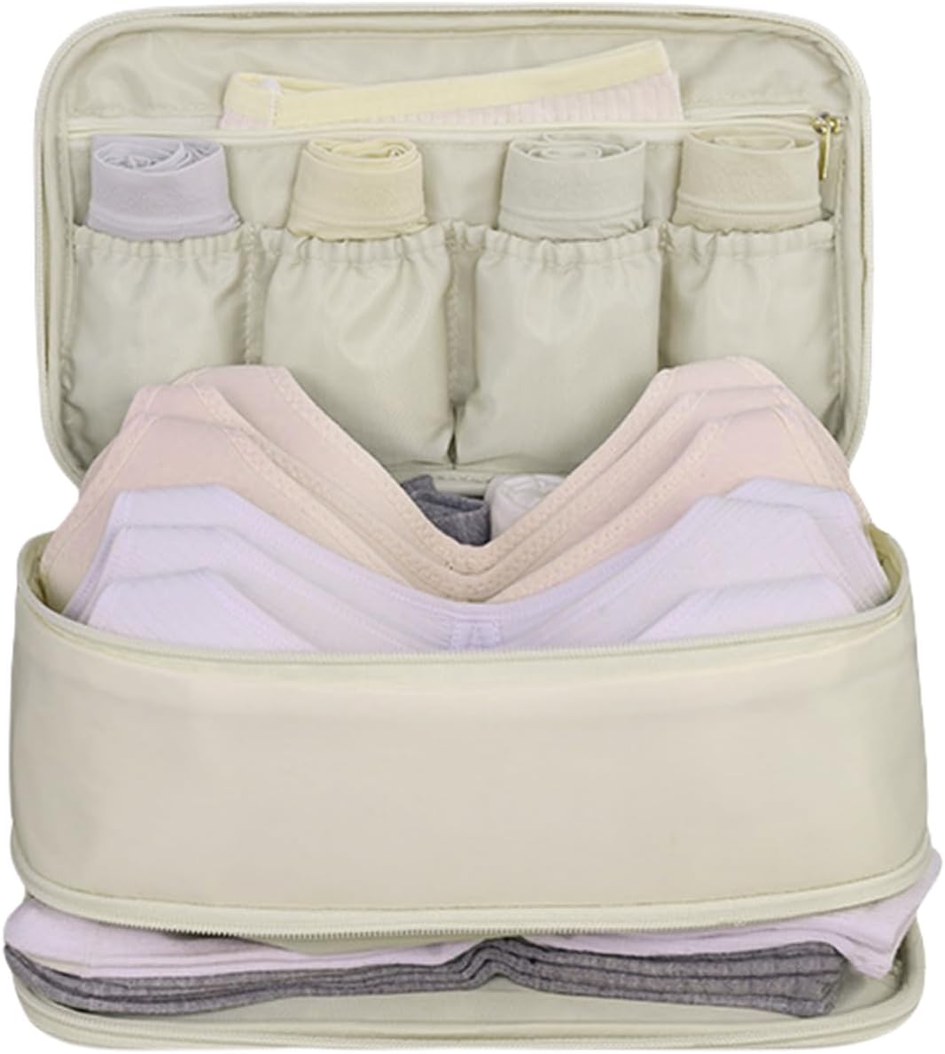 Travel Multi-function Underwear Organize Storage Bag Portable Bra Socks Lingerie Accessories Pack Cube Toiletry Bag