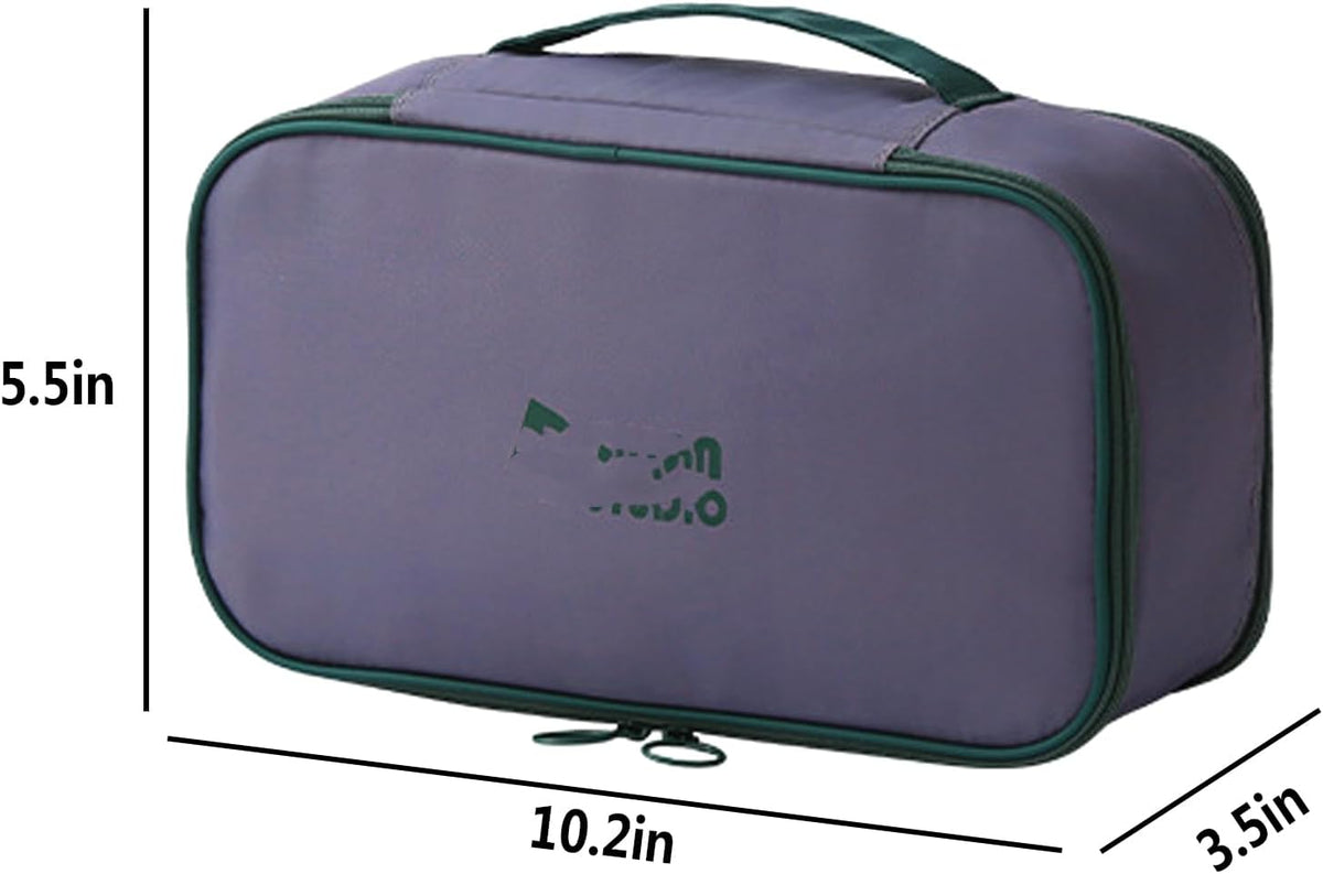Travel Multi-function Underwear Organize Storage Bag Portable Bra Socks Lingerie Accessories Pack Cube Toiletry Bag