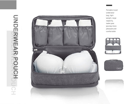 Travel Multi-function Underwear Organize Storage Bag Portable Bra Socks Lingerie Accessories Pack Cube Toiletry Bag