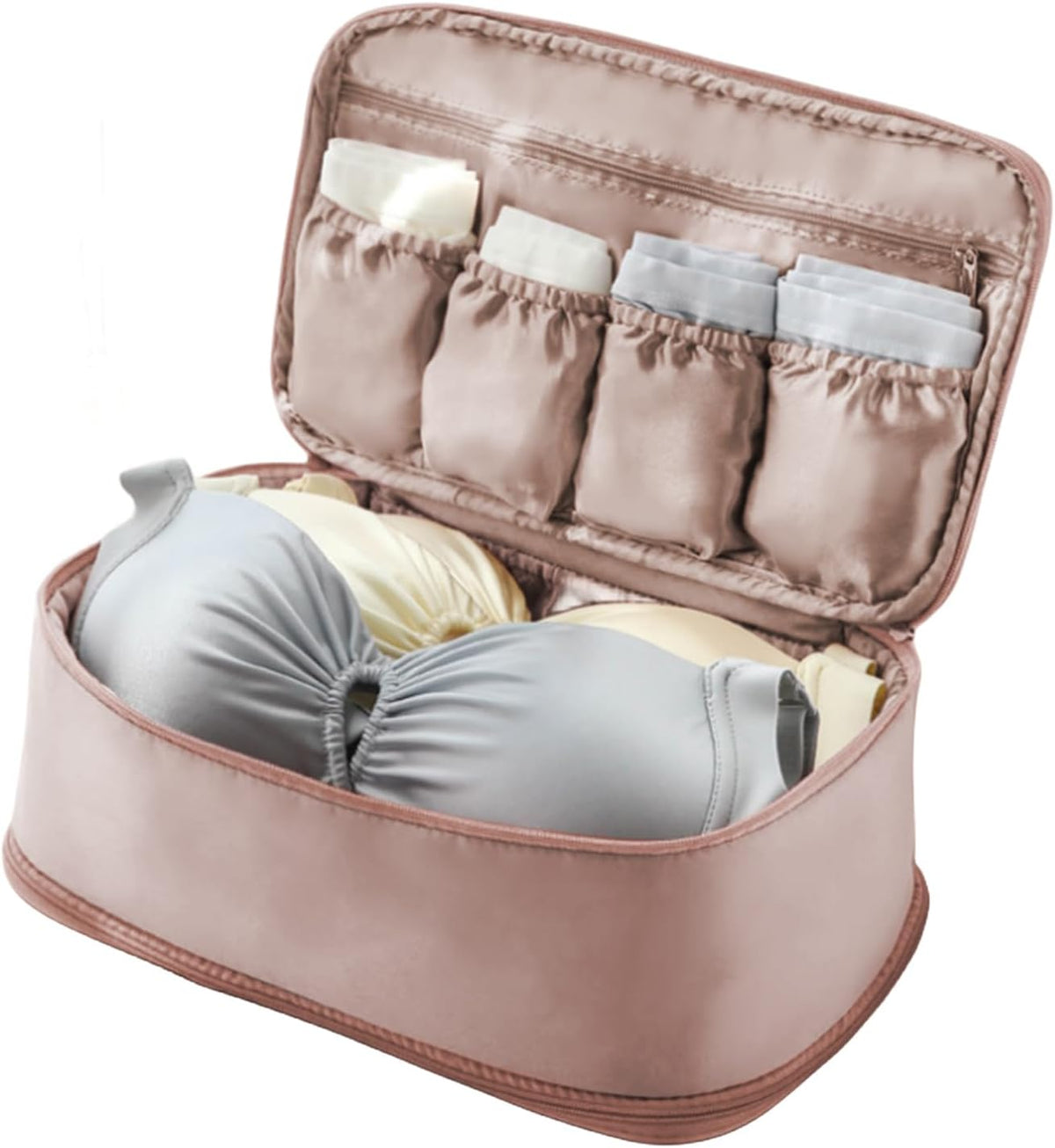 Travel Multi-function Underwear Organize Storage Bag Portable Bra Socks Lingerie Accessories Pack Cube Toiletry Bag