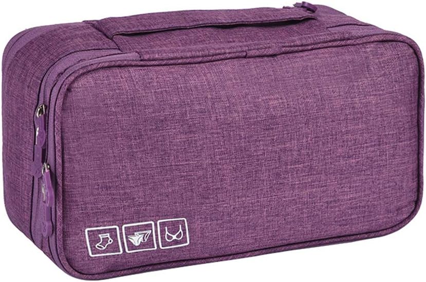 Travel Multi-function Underwear Organize Storage Bag Portable Bra Socks Lingerie Accessories Pack Cube Toiletry Bag