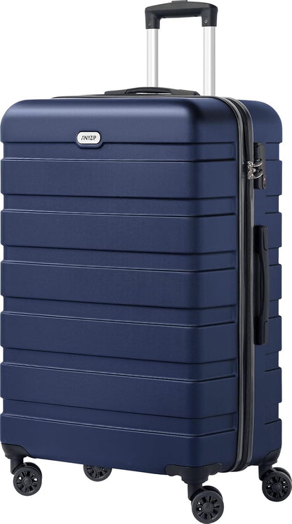 AnyZip Luggage PC ABS Hardside Lightweight Suitcase with 4 Universal Wheels TSA Lock Carry-On 20 Inch Orange