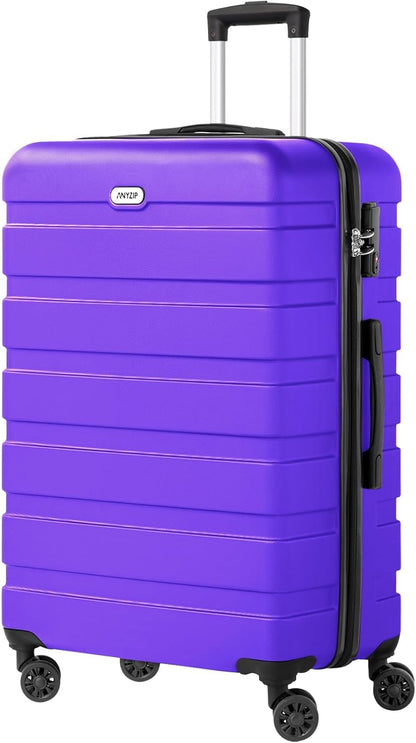 AnyZip Luggage PC ABS Hardside Lightweight Suitcase with 4 Universal Wheels TSA Lock Carry-On 20 Inch Orange