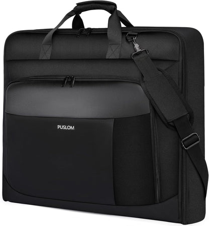 Garment Bag Travel Suit Bag Large 40-Inch Carry on Bag Up to 3 Suits,2 in 1 Hanging Luggage Bags, Fits 15.6Inch Laptop