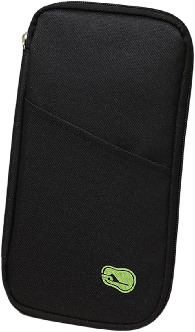 Secure Passports Holder Travel Organized With Multiple Compartments Storage Case For Tickets Credit Cards And Documents Trave