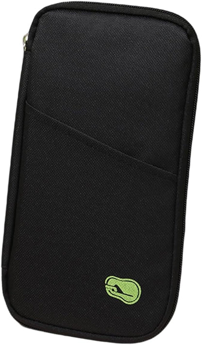 Secure Passports Holder Travel Organized With Multiple Compartments Storage Case For Tickets Credit Cards And Documents Trave