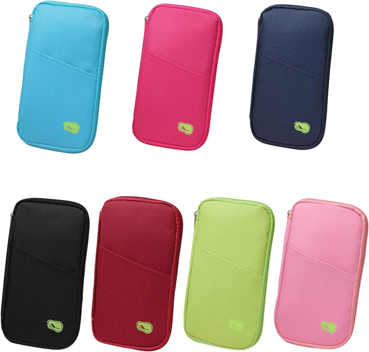 Secure Passports Holder Travel Organized With Multiple Compartments Storage Case For Tickets Credit Cards And Documents Trave