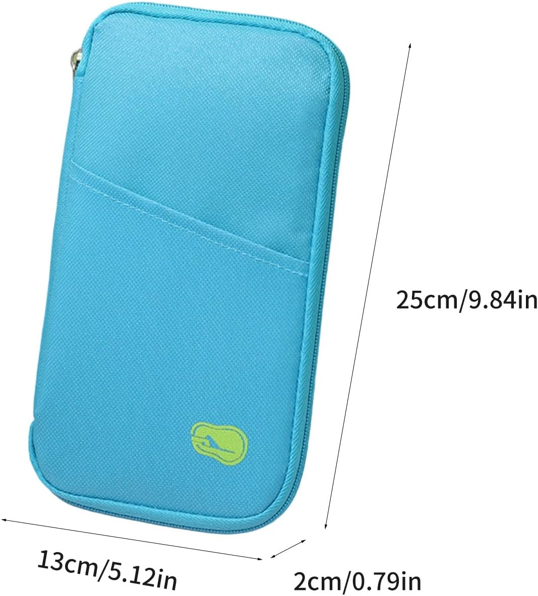Secure Passports Holder Travel Organized With Multiple Compartments Storage Case For Tickets Credit Cards And Documents Trave