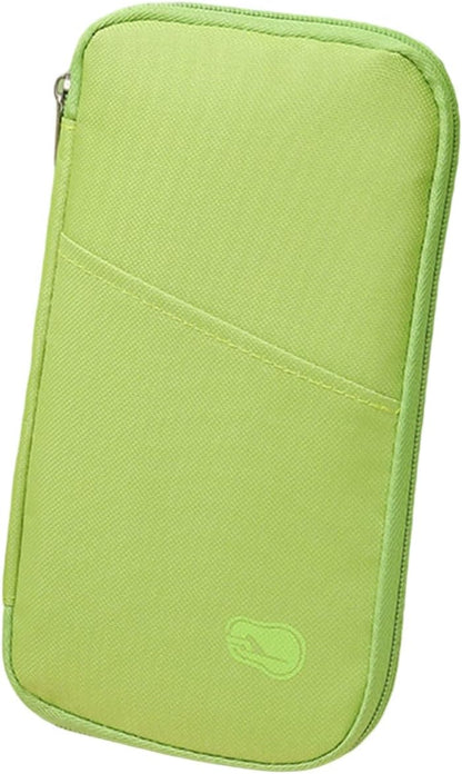 Secure Passports Holder Travel Organized With Multiple Compartments Storage Case For Tickets Credit Cards And Documents Trave