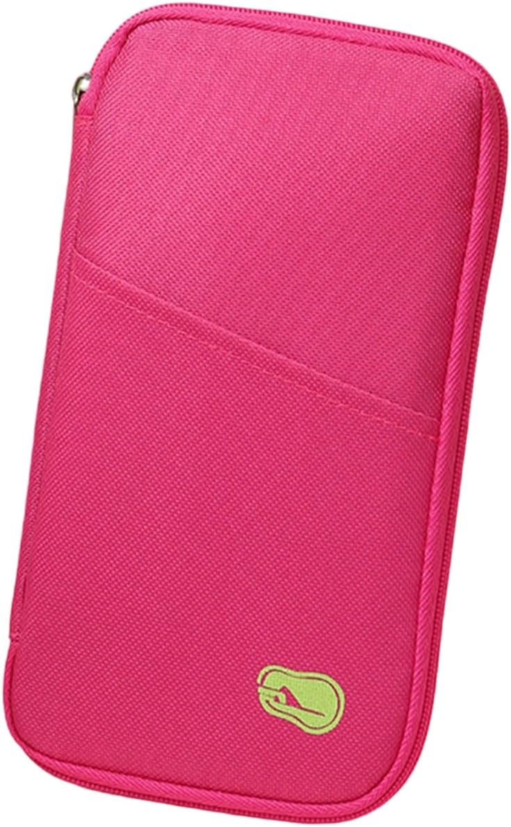 Secure Passports Holder Travel Organized With Multiple Compartments Storage Case For Tickets Credit Cards And Documents Trave