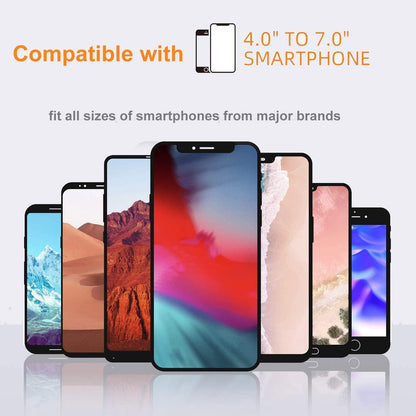 Lightweight Cross Body Phone Case Holder for Women -Crossbody Phone Bag Cell Phone Purse Small Crossbody Bag for Women for Concert Football Games Sports Stadium Events Black