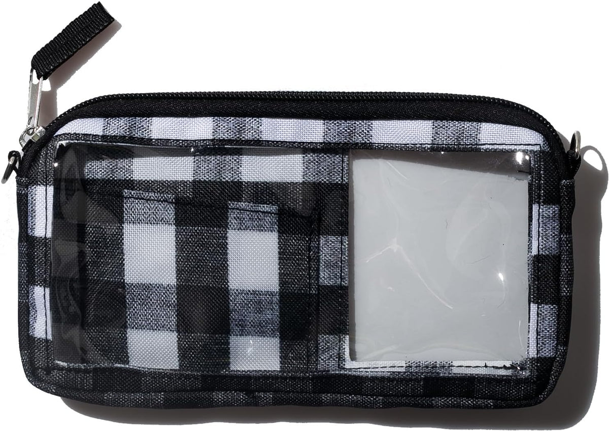 Lightweight Cross Body Phone Case Holder for Women -Crossbody Phone Bag Cell Phone Purse Small Crossbody Bag for Women for Concert Football Games Sports Stadium Events Black