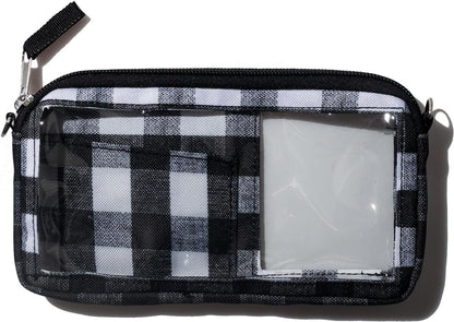 Lightweight Cross Body Phone Case Holder for Women -Crossbody Phone Bag Cell Phone Purse Small Crossbody Bag for Women for Concert Football Games Sports Stadium Events Black