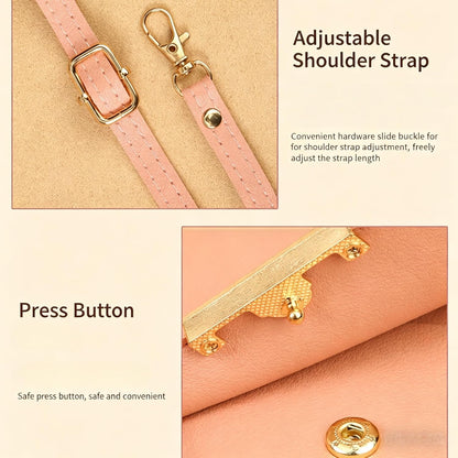 Touchscreen Phone Crossbody Bags for Women,Anti-Theft PU Leather Messenger Bag,RFID Blocking Small Mobile Phone Purse Wallet
