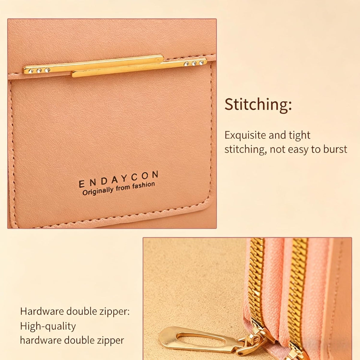 Touchscreen Phone Crossbody Bags for Women,Anti-Theft PU Leather Messenger Bag,RFID Blocking Small Mobile Phone Purse Wallet