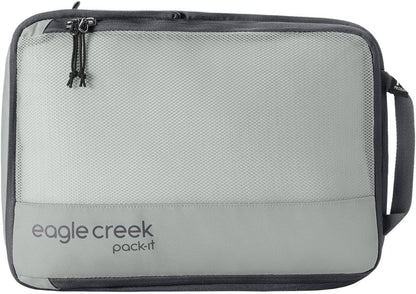 Pack-It Reveal Compression Cube - Lightweight Compression Cube for Optimizing Luggage Space - Convenient Top Handle - Easy-Grab Zipper - Washable - S/M Set - Black